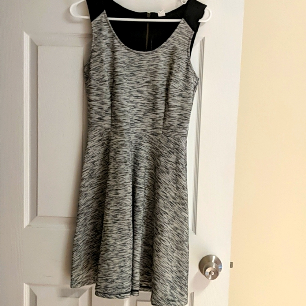 Gray Old Navy Skater Dress